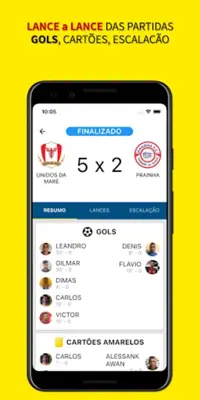 Placar Esportivo android App screenshot 15