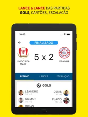 Placar Esportivo android App screenshot 1